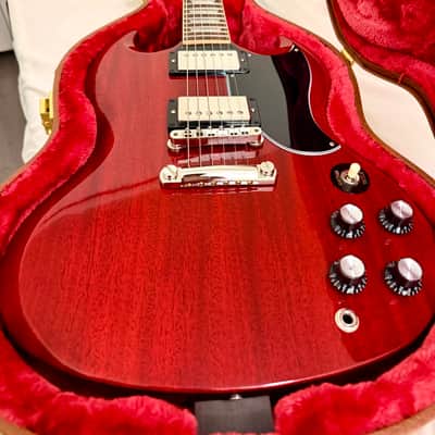 Gibson SG Standard '61 with Stoptail 2019-Present Vintage  Cherry Mint image 2