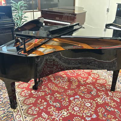 Yamaha C3 6'1" 2007 Ebony Polish. image 6