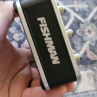 Fishman AFX Reverb 2010s - Silver with Yellow image 5