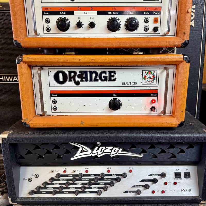 Orange SL-120 Slave 1974 - Pics and Graphics original vintage uk England or120 tube amp amplifier image 1