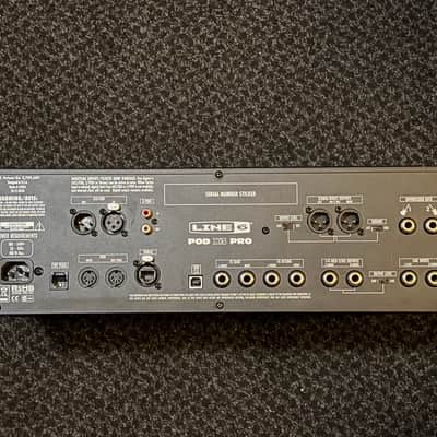 2008 Line 6 POD x3 Pro Rack unit Multi-Effect and Amp Modeler image 7