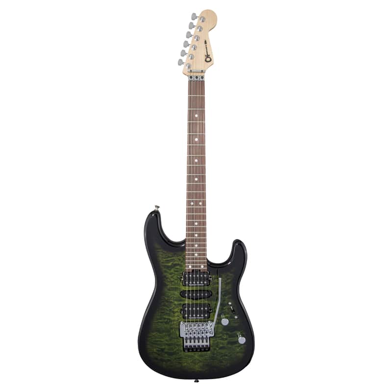 Charvel MJ San Dimas Style 1 HSH FR QM | Reverb