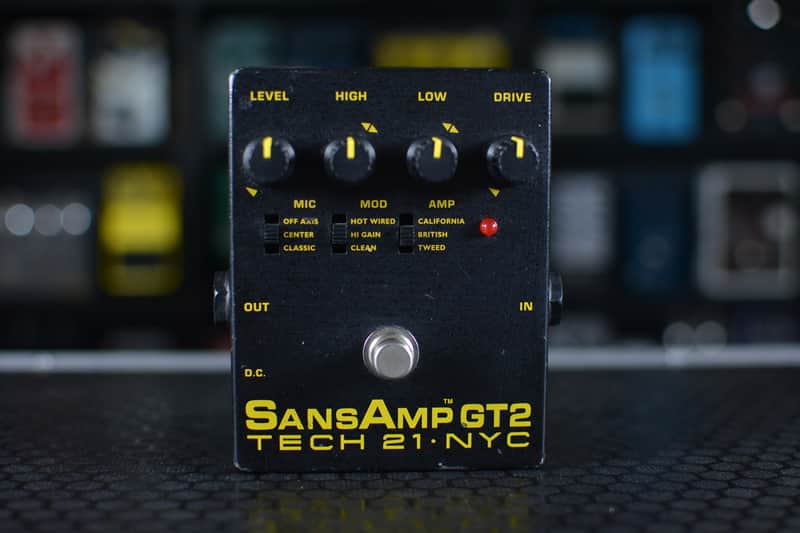 Tech 21 SansAmp GT2 1993 - Present - Black image 1