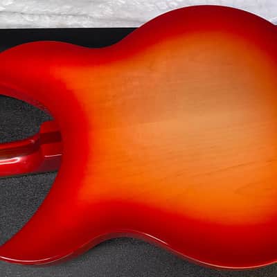 NEW! Rickenbacker 330 Fire Glo FG Fireglo - Semi Hollow Electric Guitar - Authorized Dealer - 7.65 lbs - G07726 image 8