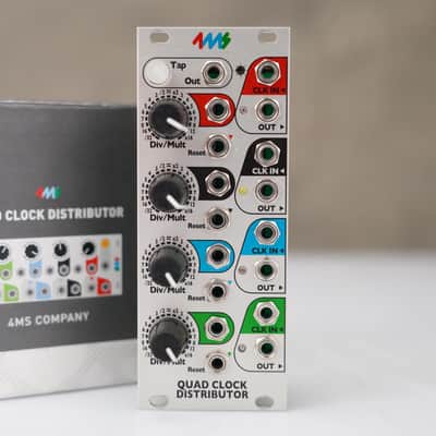 4ms Quad Clock Distributor Eurorack Module w/ Box #58555 image 5