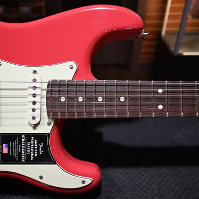 Fender American Professional Classic Stratocaster - Faded Dakota Red #1302 image 5