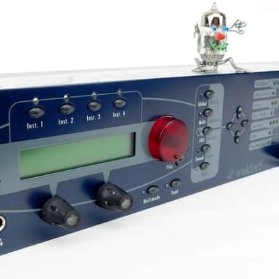 Waldorf Micro Q Synthesizer Rack Blue + Neuwertig + 1,5 Jahre Garantie