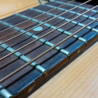 Vintage Ventura V-6 Acoustic Guitar (Made in Japan, Natural Gloss) image 5