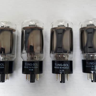 New 4x TungSol 6L6GC STR / 6L6 | Matched Quad / Quartet / Four Tubes | Free Ship image 2