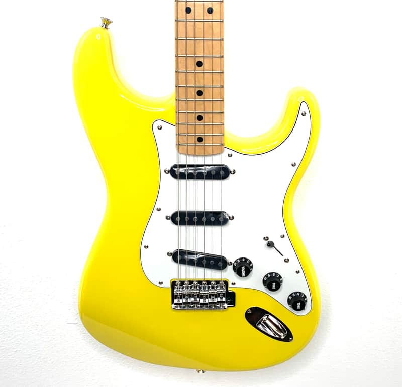 Fender MIJ Limited International Color Stratocaster | Reverb