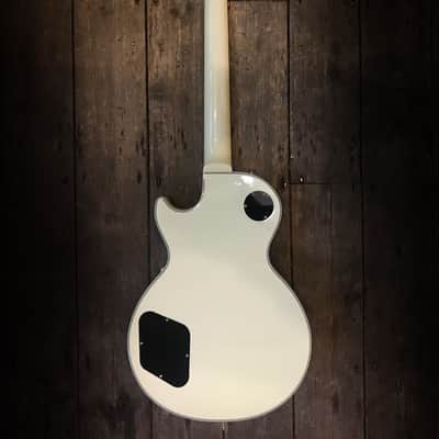 2010 Gibson Custom Shop Paul Custom in Aged White & original hard shell case Les image 4