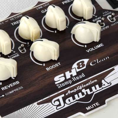 Taurus SH8.Clean Stomp-Head Floor & Pedalboard Guitar Amp image 5