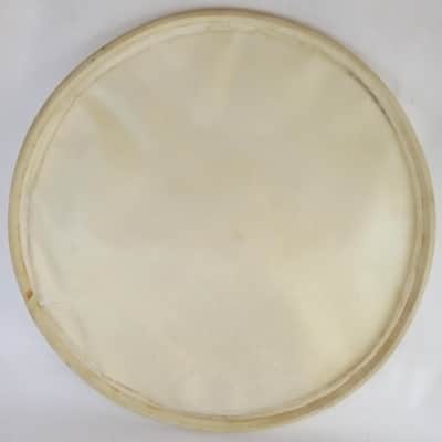 Gretsch 22"Calf Skin Bass Drum Head 3Ply Maple Flesh Hoop Broadkaster Vintage50s image 3
