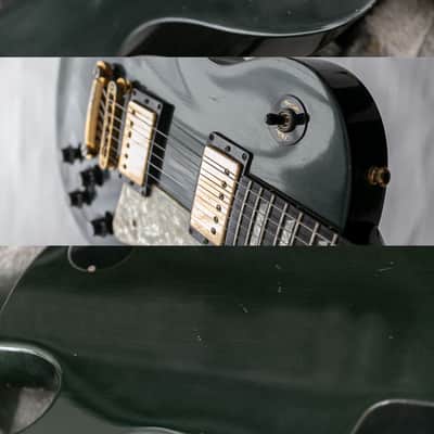 1993 Gibson Custom Shop Les Paul Studio with Ebony Fretboard. H repair. 7.7lbs image 7