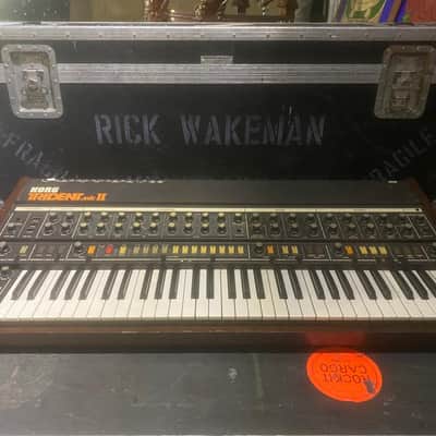 Korg Trident MKII Synth owned and used by Rick Wakeman of YES 1980 Black image 1