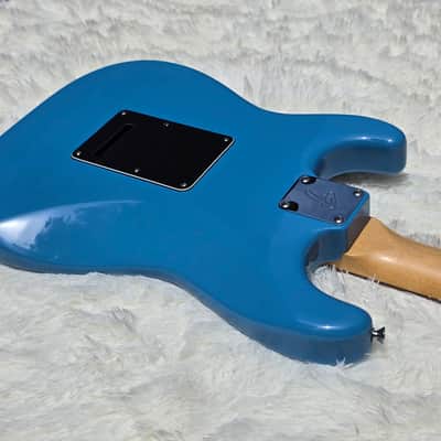 2020 Fender MIJ Hybrid '60s Stratocaster - California Blue - Seymour Duncan Antiquity pickups image 14
