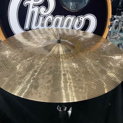Tris Imboden's, Chicago, Paiste - 19" Signature Dark Energy, Mark 1 Crash Cymbal, 1764g image 4