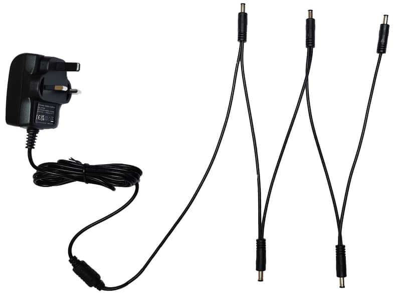 Guitar Effects Pedal Power Supply Power Supply 9v with Integrated 5 Way Daisy Chain 3 4 5