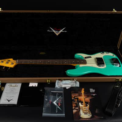 Fender Custom Shop 1960 Precision Bass Closet Classic - Surf Green image 17
