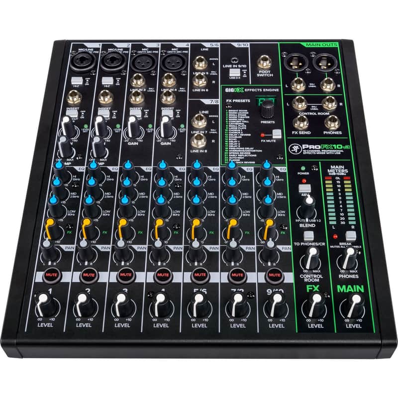 Mackie ProFX10v3 10-Channel Sound Reinforcement Mixer with Built-In FX (Open Box) image 1