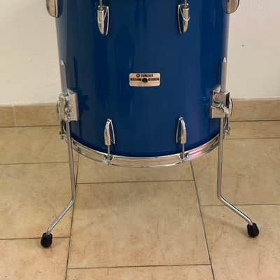 Yamaha 8000 tour custom Cobalt blue 22/12/13/16 snare and hardware image 17