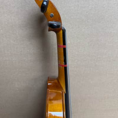 Josef Lorenz Luby (Schönbach) Czechoslovakia 4/4 Size Violin Outfit w/ Bow – Used, Good Condition image 13