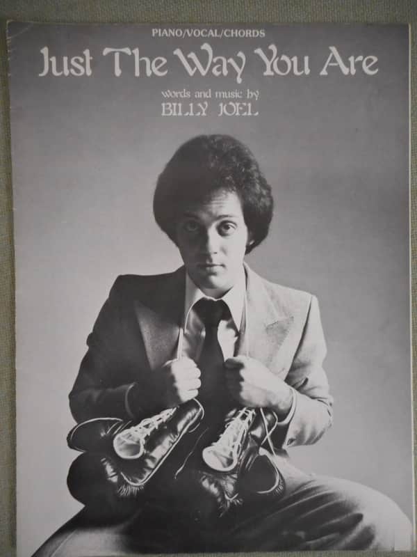 Billy Joel "Just The Way You Are" Sheet Music 1978 image 1