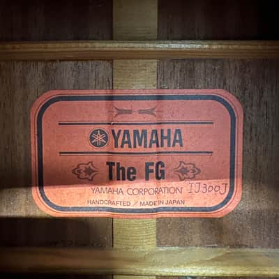 Yamaha  The FG Dreadnought Acoustic - 1992 - w OHSC - Natural - Only 40 Made - PRO SET-UP! - JAPAN image 11