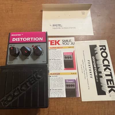 Rocktek Distortion DIR-01 - Black in box w/Papers image 2