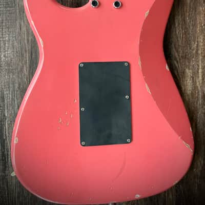 S C H E M A T I C A   ST Type Custom Relic Tahitian Coral matching Headstock and PG w/ Fender ‘57/‘62 pickups image 9