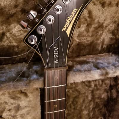 Mandy Meyer’s Washburn A-20V Guitar image 3