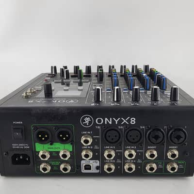 Mackie Onyx8 8-Channel Analog Mixer with Multitrack USB 2021 - Present - Dark Gray imagen 3
