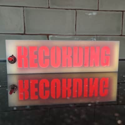 Phatronics The Recording Sign by Phatronics  illuminated LED light up light for studio image 2