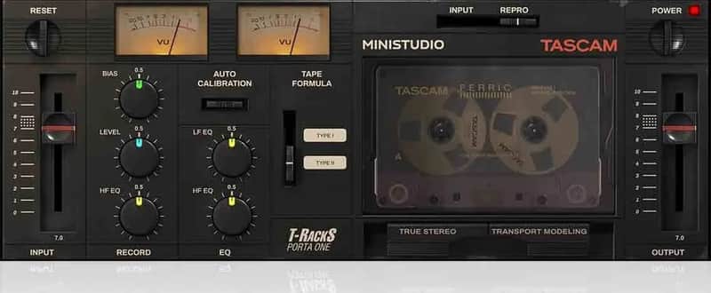 TASCAM Porta One (Download)<br>Precise plug-in model based on the beloved TASCAM PORTA ONE cassette recorder image 1