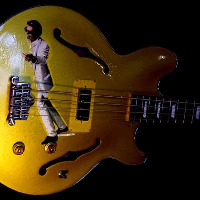 Epiphone Jack Casady Signature Bass 2000 Metallic Gold image 8