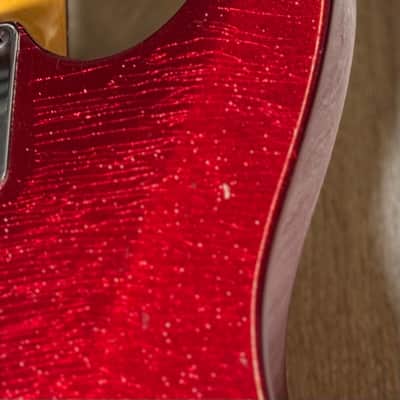Hamer USA Centaura 1991 – Candy Apple Red / Sparkle Nitro Finish – Custom Shop Quality image 10