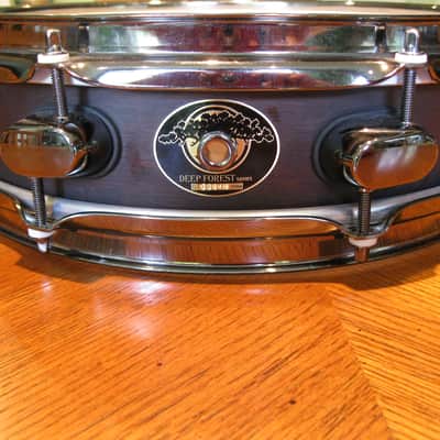 Mapex Black Panther Deep Forest Walnut Piccolo Snare 13x3.5 image 5