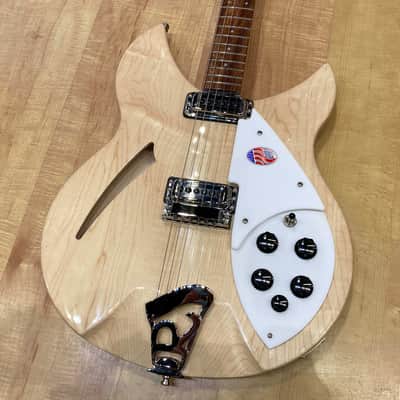 Rickenbacker 330 MG 6-String Electric Guitar MapleGlo (Natural) image 1