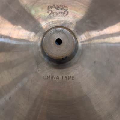 Paiste 2002 Series China 20 1970s image 2
