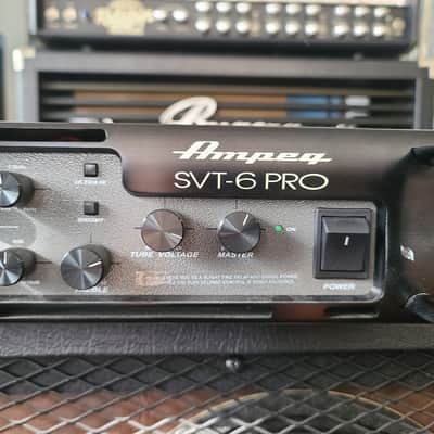 Ampeg SVT-6 PRO 1100-Watt Bass Amp Head 2005 - 2006 - Black image 2