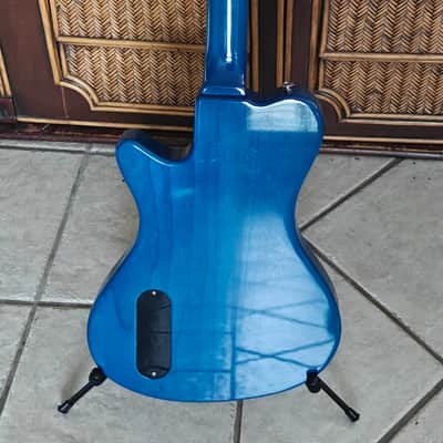 Thomas Rodriguez Custom Sunburst 2000s - Black with Blue sunburst image 8