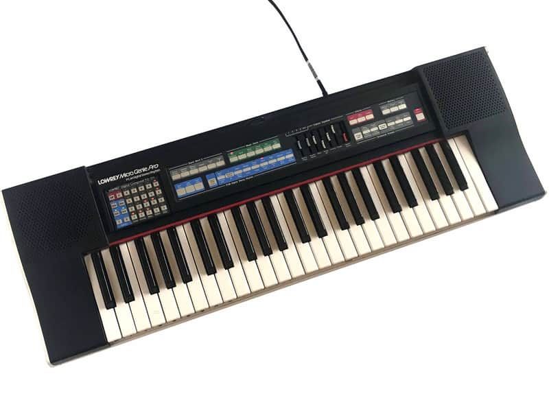 RARE 1986 Lowrey V-600 Micro Genie Pro Vintage Digital Synth & Programmable Sample Based Drum Machin image 1