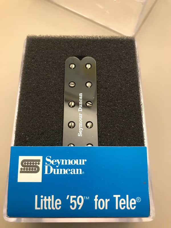 Seymour Duncan Little '59 Tele Bridge Pickup Black image 1