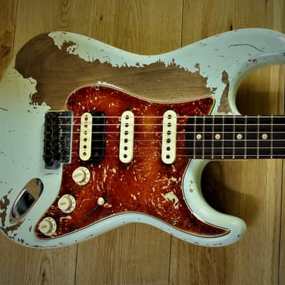 Fender Custom Shop John Cruz Masterbuilt 62 Heavy Relic Fat Strat Sonic Blue JC3600 image 3