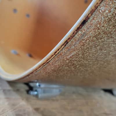 Ludwig Pro Beat Floor Tom 16" x 16" 1976 - Champagne Sparkle image 18