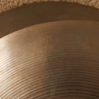 1960s Zildjian A 14" Paper Thin Hi Hat Cymbals 725g 769g image 4