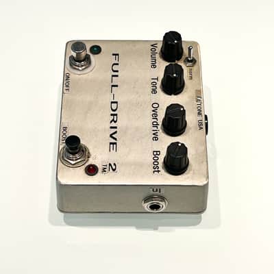 Fulltone Full-Drive 2 the Original Silver Model, 1997, serial #149 Made in Usa image 3