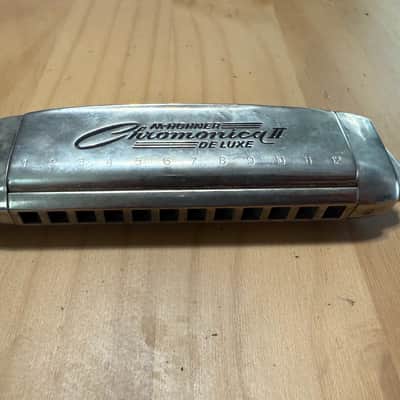 Hohner Chromonica Deluxe II Chrome Blues Harp with Pitch Bender - Key of C image 3