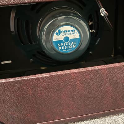 Fender '65 Princeton Reverb Reissue "Bordeaux Reserve" FSR Limited Edition 12-Watt 1x12" Guitar Combo 2010s - Wine Red / Wheat image 7