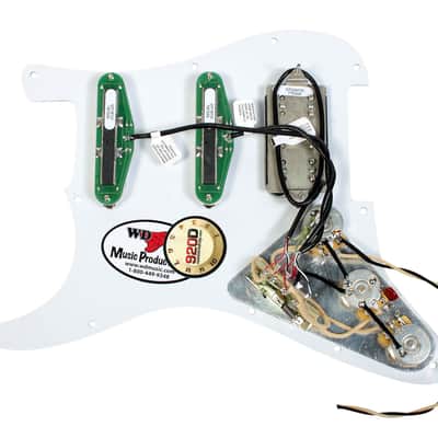 920D Custom DiMarzio Andy Timmons Loaded S Style Pickguard DP224F AT-1, DP187 Cruiser WP/WH image 2